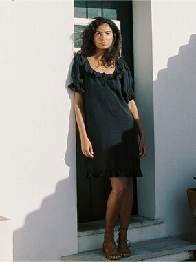 Harly Jae black doll dress